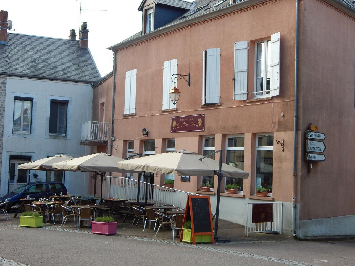 Le Lion D'Or Hotel Ouroux-en-Morvan Exterior photo